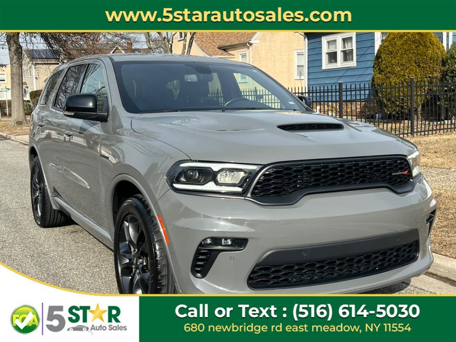 2022 Dodge Durango R/T AWD, available for sale in East Meadow, New York | 5 Star Auto Sales Inc. East Meadow, New York 2022 Dodge Durango R/T AWD, available for sale in East Meadow, New York | 5 Star Auto Sales Inc. East Meadow, New York