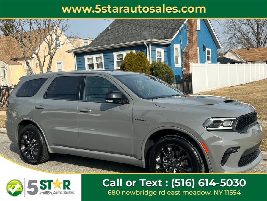 2022 Dodge Durango R/T AWD, available for sale in East Meadow, New York | 5 Star Auto Sales Inc. East Meadow, New York 2022 Dodge Durango R/T AWD, available for sale in East Meadow, New York | 5 Star Auto Sales Inc. East Meadow, New York