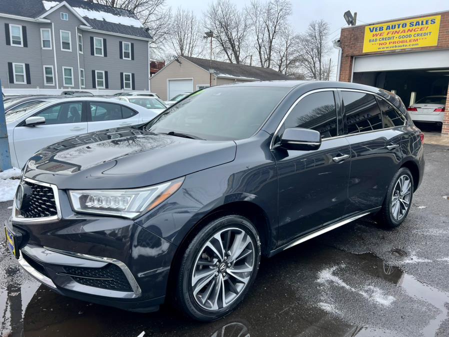 2019 Acura MDX SH-AWD w/Technology Pkg, available for sale in Hartford, Connecticut | VEB Auto Sales. Hartford, Connecticut