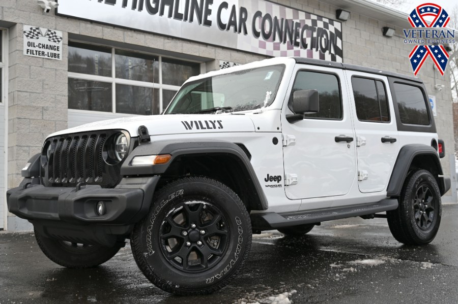 2020 Jeep Wrangler Unlimited Unlimited Willys 4WD, available for sale in Waterbury, Connecticut | Highline Car Connection. Waterbury, Connecticut