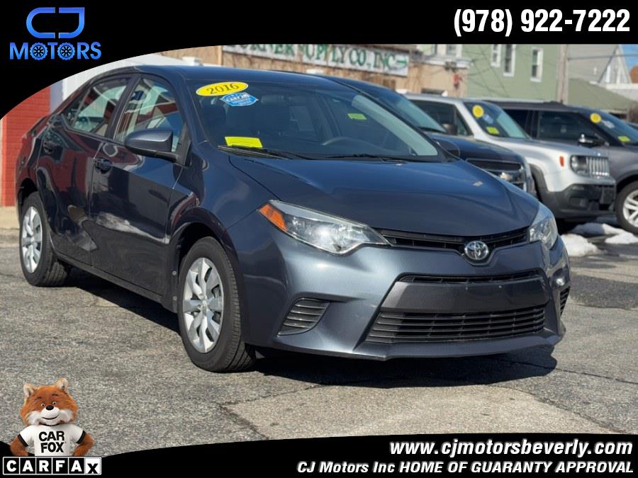 Used 2016 Toyota Corolla in Beverly, Massachusetts | CJ Motors Inc. Beverly, Massachusetts