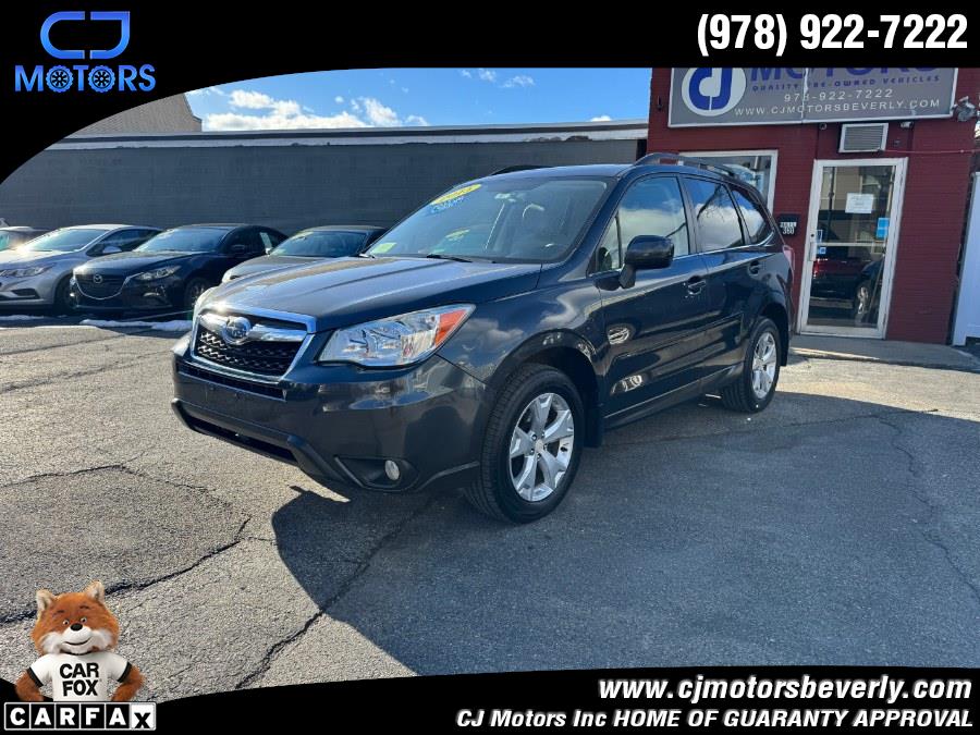 2015 Subaru Forester 4dr CVT 2.5i Limited PZEV, available for sale in Beverly, Massachusetts | CJ Motors Inc. Beverly, Massachusetts 2015 Subaru Forester 4dr CVT 2.5i Limited PZEV, available for sale in Beverly, Massachusetts | CJ Motors Inc. Beverly, Massachusetts