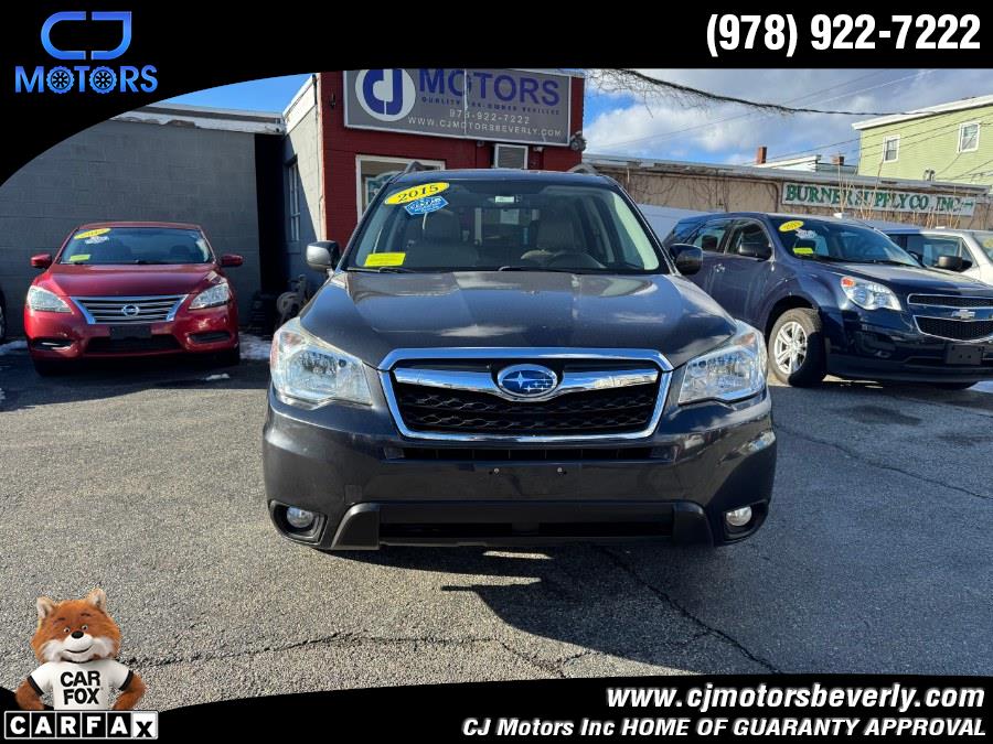 2015 Subaru Forester 4dr CVT 2.5i Limited PZEV, available for sale in Beverly, Massachusetts | CJ Motors Inc. Beverly, Massachusetts 2015 Subaru Forester 4dr CVT 2.5i Limited PZEV, available for sale in Beverly, Massachusetts | CJ Motors Inc. Beverly, Massachusetts