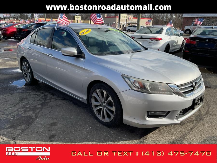 2013 Honda Accord Sdn 4dr I4 CVT Sport, available for sale in Springfield, Massachusetts | Boston Road Auto. Springfield, Massachusetts 2013 Honda Accord Sdn 4dr I4 CVT Sport, available for sale in Springfield, Massachusetts | Boston Road Auto. Springfield, Massachusetts