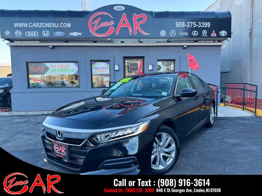 2019 Honda Accord Sedan LX 1.5T CVT, available for sale in Linden, New Jersey | Car Zone. Linden, New Jersey