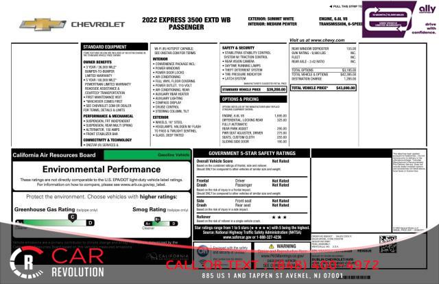 2022 Chevrolet Express Passenger LS 3500 155'', available for sale in Avenel, New Jersey | Car Revolution. Avenel, New Jersey 2022 Chevrolet Express Passenger LS 3500 155'', available for sale in Avenel, New Jersey | Car Revolution. Avenel, New Jersey