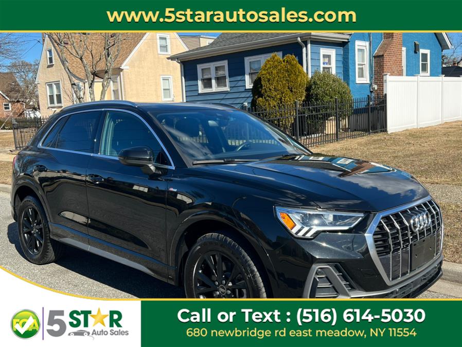 2023 Audi Q3 S line Premium 45 TFSI quattro, available for sale in East Meadow, New York | 5 Star Auto Sales Inc. East Meadow, New York 2023 Audi Q3 S line Premium 45 TFSI quattro, available for sale in East Meadow, New York | 5 Star Auto Sales Inc. East Meadow, New York