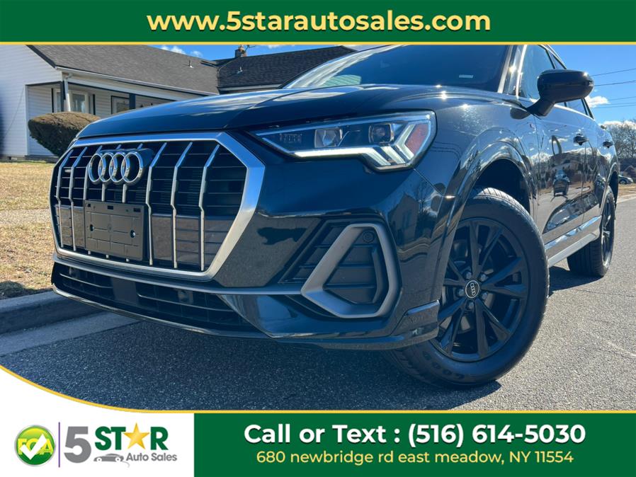 2023 Audi Q3 S line Premium 45 TFSI quattro, available for sale in East Meadow, New York | 5 Star Auto Sales Inc. East Meadow, New York 2023 Audi Q3 S line Premium 45 TFSI quattro, available for sale in East Meadow, New York | 5 Star Auto Sales Inc. East Meadow, New York