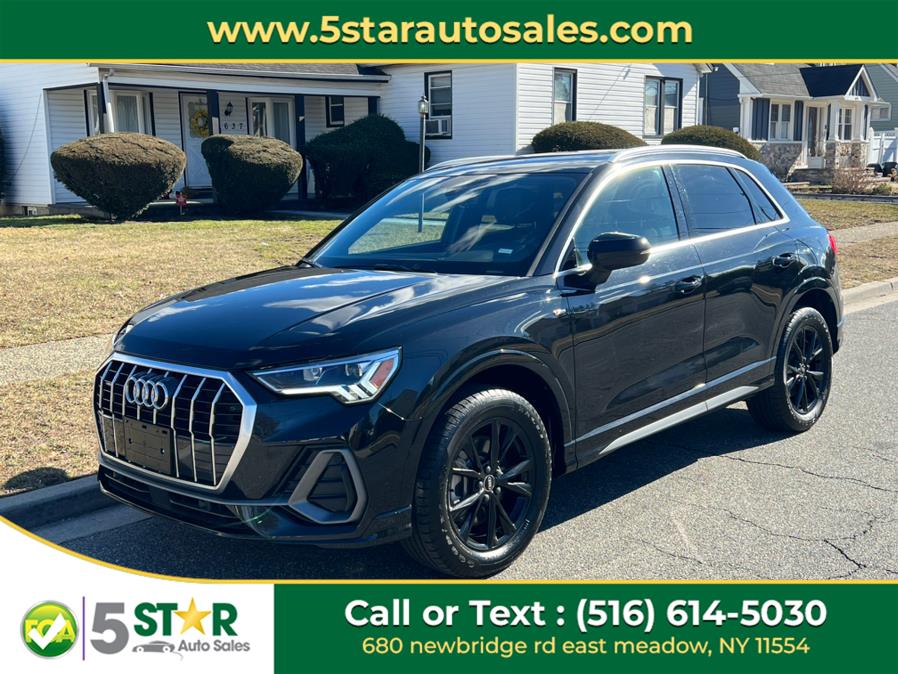 2023 Audi Q3 S line Premium 45 TFSI quattro, available for sale in East Meadow, New York | 5 Star Auto Sales Inc. East Meadow, New York 2023 Audi Q3 S line Premium 45 TFSI quattro, available for sale in East Meadow, New York | 5 Star Auto Sales Inc. East Meadow, New York