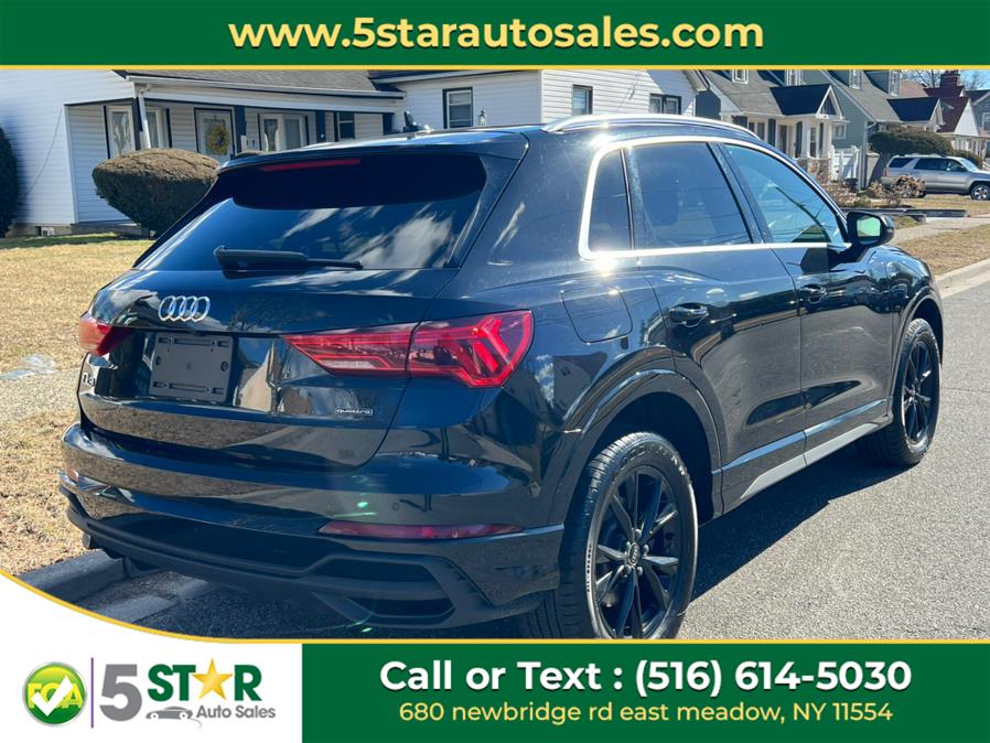 2023 Audi Q3 S line Premium 45 TFSI quattro, available for sale in East Meadow, New York | 5 Star Auto Sales Inc. East Meadow, New York 2023 Audi Q3 S line Premium 45 TFSI quattro, available for sale in East Meadow, New York | 5 Star Auto Sales Inc. East Meadow, New York
