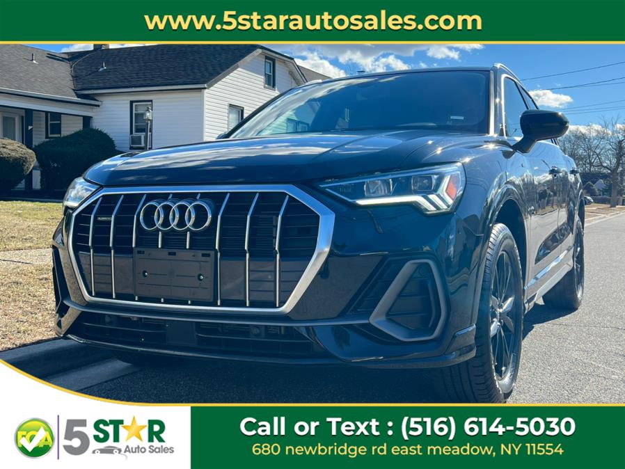 2023 Audi Q3 S line Premium 45 TFSI quattro, available for sale in East Meadow, New York | 5 Star Auto Sales Inc. East Meadow, New York 2023 Audi Q3 S line Premium 45 TFSI quattro, available for sale in East Meadow, New York | 5 Star Auto Sales Inc. East Meadow, New York