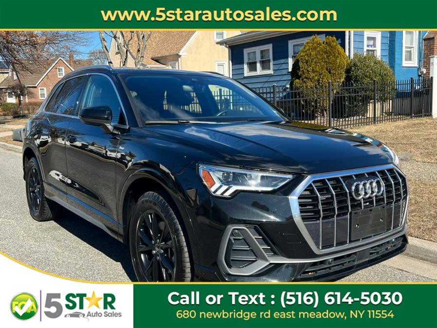 2023 Audi Q3 S line Premium 45 TFSI quattro, available for sale in East Meadow, New York | 5 Star Auto Sales Inc. East Meadow, New York 2023 Audi Q3 S line Premium 45 TFSI quattro, available for sale in East Meadow, New York | 5 Star Auto Sales Inc. East Meadow, New York