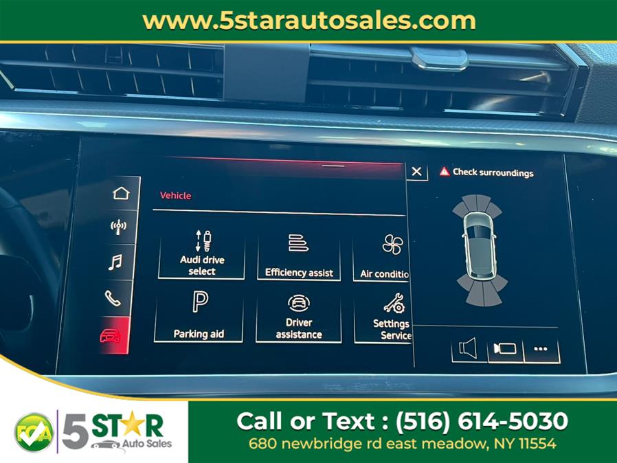 2023 Audi Q3 S line Premium 45 TFSI quattro, available for sale in East Meadow, New York | 5 Star Auto Sales Inc. East Meadow, New York 2023 Audi Q3 S line Premium 45 TFSI quattro, available for sale in East Meadow, New York | 5 Star Auto Sales Inc. East Meadow, New York