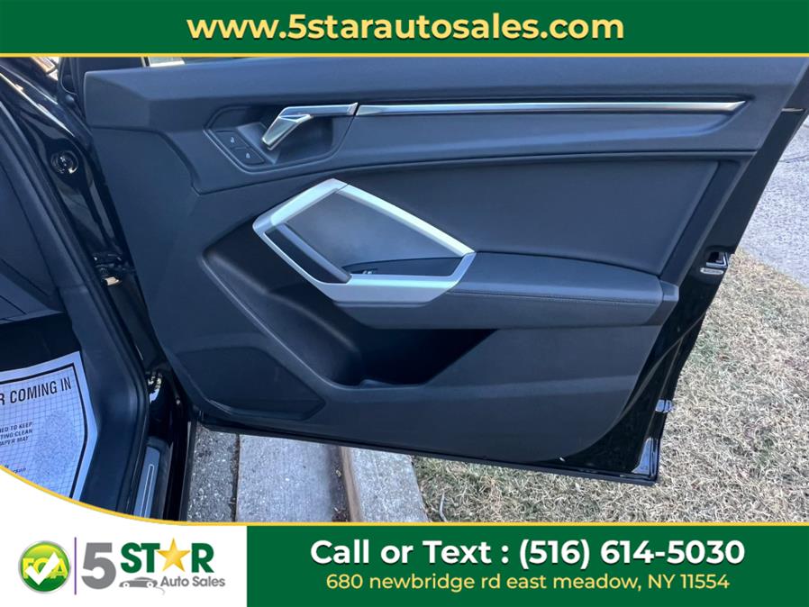 2023 Audi Q3 S line Premium 45 TFSI quattro, available for sale in East Meadow, New York | 5 Star Auto Sales Inc. East Meadow, New York 2023 Audi Q3 S line Premium 45 TFSI quattro, available for sale in East Meadow, New York | 5 Star Auto Sales Inc. East Meadow, New York