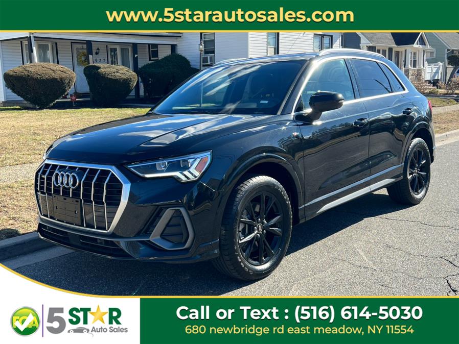 2023 Audi Q3 S line Premium 45 TFSI quattro, available for sale in East Meadow, New York | 5 Star Auto Sales Inc. East Meadow, New York 2023 Audi Q3 S line Premium 45 TFSI quattro, available for sale in East Meadow, New York | 5 Star Auto Sales Inc. East Meadow, New York