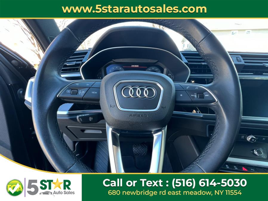 2023 Audi Q3 S line Premium 45 TFSI quattro, available for sale in East Meadow, New York | 5 Star Auto Sales Inc. East Meadow, New York 2023 Audi Q3 S line Premium 45 TFSI quattro, available for sale in East Meadow, New York | 5 Star Auto Sales Inc. East Meadow, New York