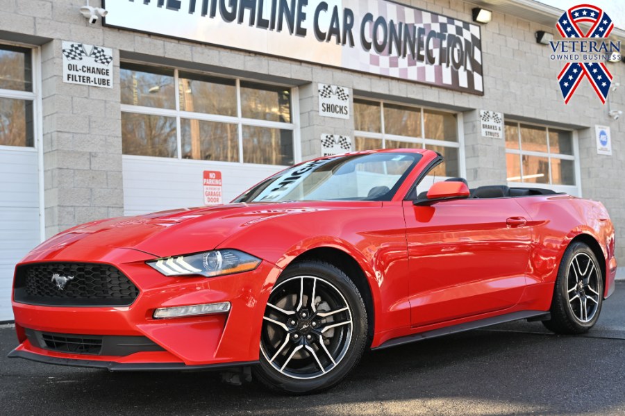 2023 Ford Mustang EcoBoost Premium Convertible, available for sale in Waterbury, Connecticut | Highline Car Connection. Waterbury, Connecticut