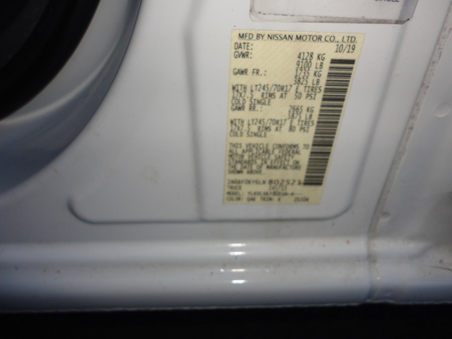 2020 Nissan NV Cargo NV2500 HD Standard Roof V6 S, available for sale in Berlin, Connecticut | International Motorcars llc. Berlin, Connecticut 2020 Nissan NV Cargo NV2500 HD Standard Roof V6 S, available for sale in Berlin, Connecticut | International Motorcars llc. Berlin, Connecticut