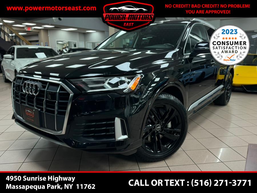 2022 Audi Q7 Premium Plus 55 TFSI quattro, available for sale in Massapequa Park, New York | Power Motors East. Massapequa Park, New York 2022 Audi Q7 Premium Plus 55 TFSI quattro, available for sale in Massapequa Park, New York | Power Motors East. Massapequa Park, New York