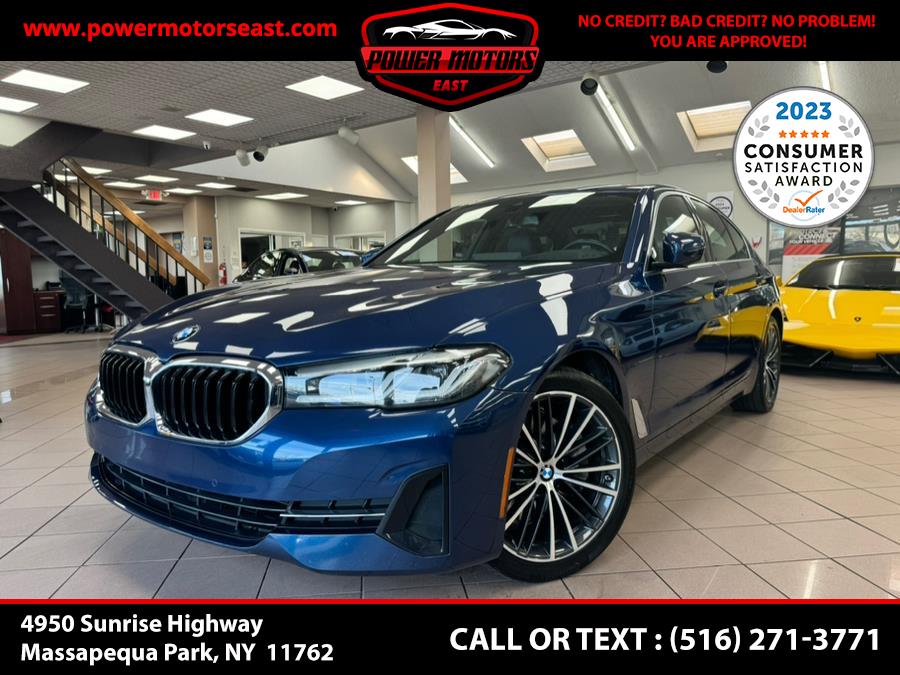 2021 BMW 5 Series 530i xDrive Sedan, available for sale in Massapequa Park, New York | Power Motors East. Massapequa Park, New York