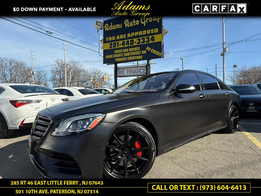 Used 2018 Mercedes-Benz S-Class in Little Ferry , New Jersey | Adams Auto Group . Little Ferry , New Jersey