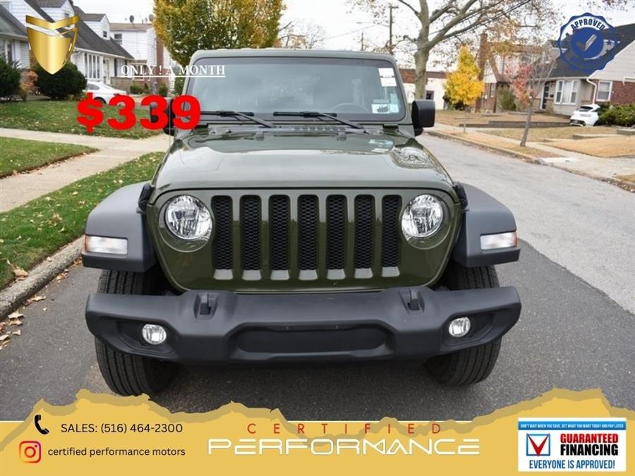 2021 Jeep Wrangler Unlimited Sport S, available for sale in Valley Stream, New York | Certified Performance Motors. Valley Stream, New York