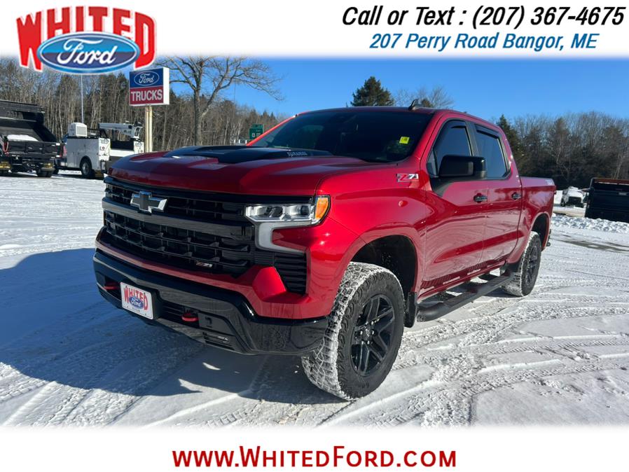 2024 Chevrolet Silverado 1500 4WD Crew Cab 147" LT Trail Boss, available for sale in Bangor, Maine | Whited Ford. Bangor, Maine