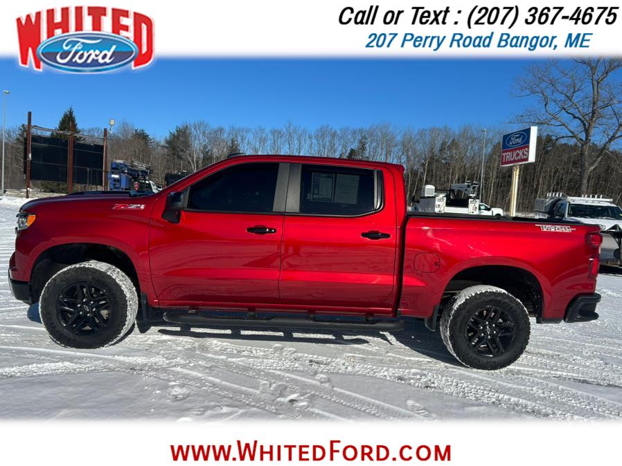 Used 2024 Chevrolet Silverado 1500 LT Trail Boss with VIN 3GCUDFE82RG108250 for sale in Bangor, ME