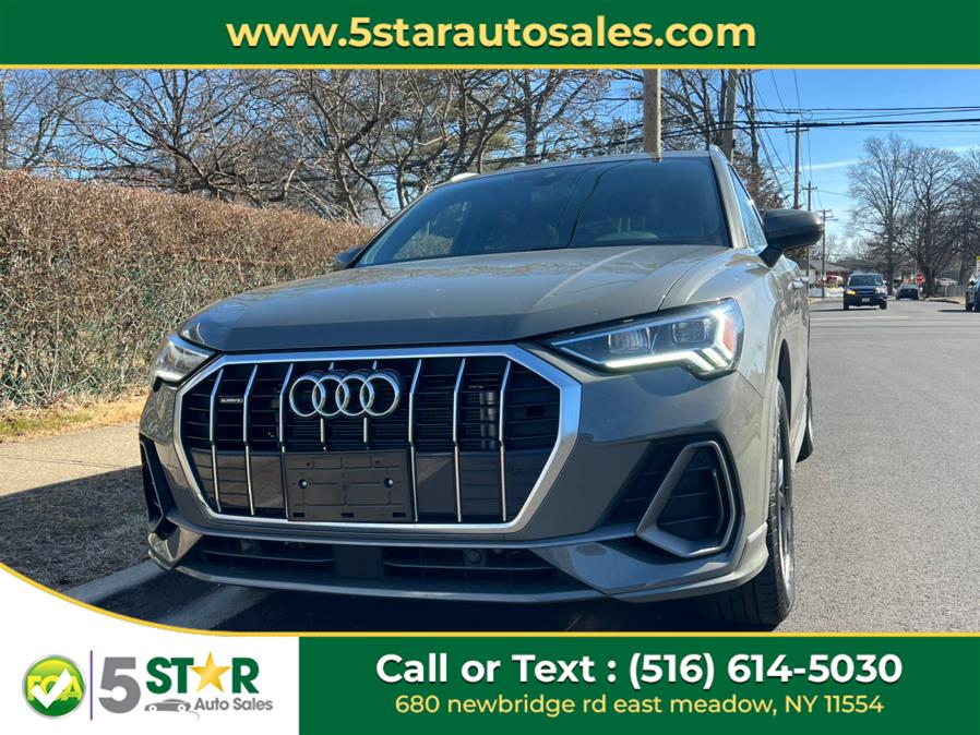 2023 Audi Q3 S line Premium 45 TFSI quattro, available for sale in East Meadow, New York | 5 Star Auto Sales Inc. East Meadow, New York 2023 Audi Q3 S line Premium 45 TFSI quattro, available for sale in East Meadow, New York | 5 Star Auto Sales Inc. East Meadow, New York