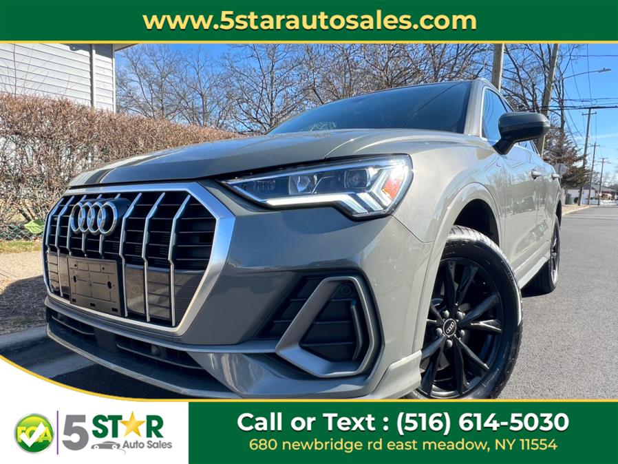 2023 Audi Q3 S line Premium 45 TFSI quattro, available for sale in East Meadow, New York | 5 Star Auto Sales Inc. East Meadow, New York 2023 Audi Q3 S line Premium 45 TFSI quattro, available for sale in East Meadow, New York | 5 Star Auto Sales Inc. East Meadow, New York