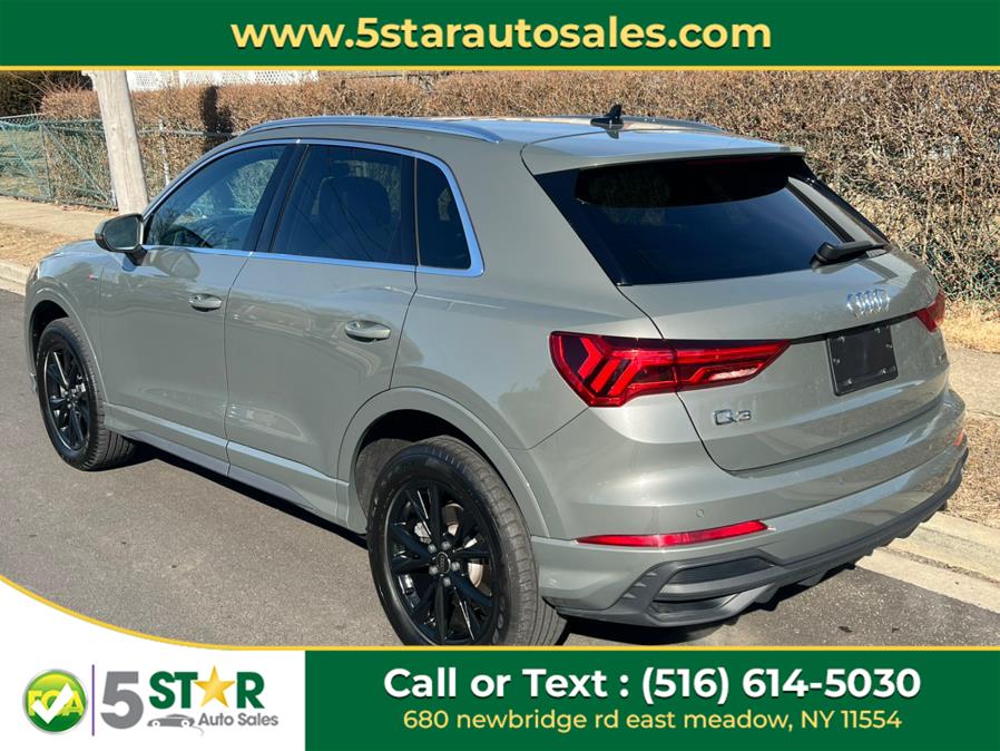 2023 Audi Q3 S line Premium 45 TFSI quattro, available for sale in East Meadow, New York | 5 Star Auto Sales Inc. East Meadow, New York 2023 Audi Q3 S line Premium 45 TFSI quattro, available for sale in East Meadow, New York | 5 Star Auto Sales Inc. East Meadow, New York