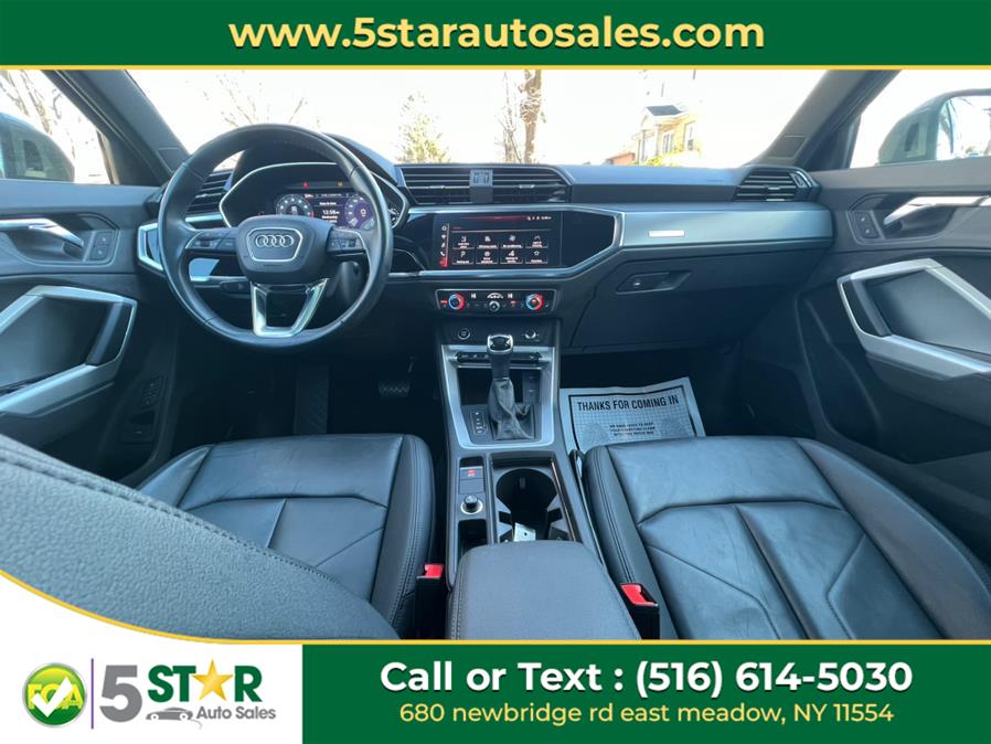 2023 Audi Q3 S line Premium 45 TFSI quattro, available for sale in East Meadow, New York | 5 Star Auto Sales Inc. East Meadow, New York 2023 Audi Q3 S line Premium 45 TFSI quattro, available for sale in East Meadow, New York | 5 Star Auto Sales Inc. East Meadow, New York