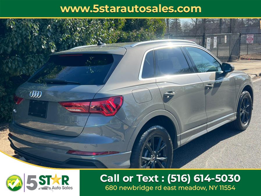 2023 Audi Q3 S line Premium 45 TFSI quattro, available for sale in East Meadow, New York | 5 Star Auto Sales Inc. East Meadow, New York 2023 Audi Q3 S line Premium 45 TFSI quattro, available for sale in East Meadow, New York | 5 Star Auto Sales Inc. East Meadow, New York