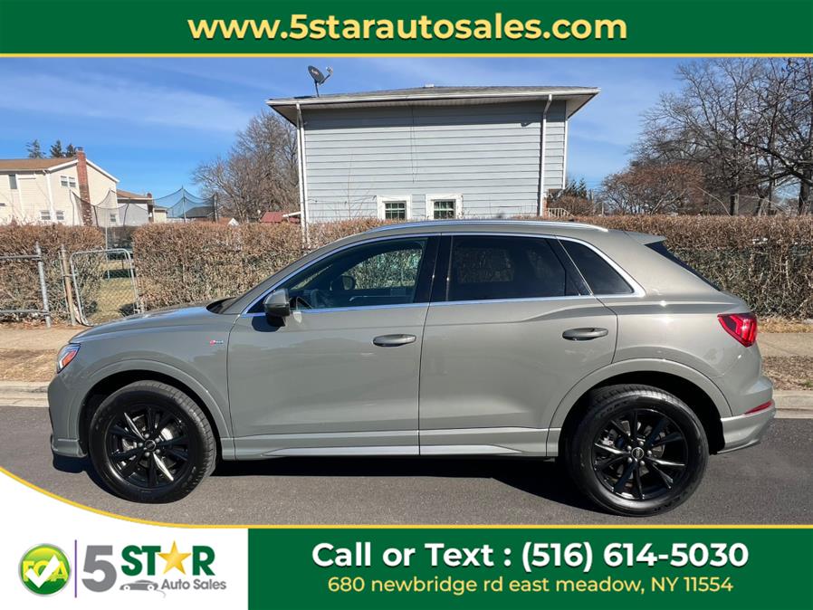 2023 Audi Q3 S line Premium 45 TFSI quattro, available for sale in East Meadow, New York | 5 Star Auto Sales Inc. East Meadow, New York 2023 Audi Q3 S line Premium 45 TFSI quattro, available for sale in East Meadow, New York | 5 Star Auto Sales Inc. East Meadow, New York