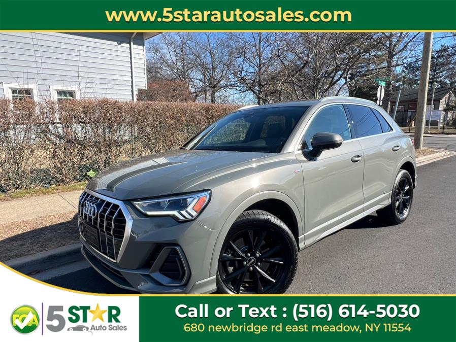 2023 Audi Q3 S line Premium 45 TFSI quattro, available for sale in East Meadow, New York | 5 Star Auto Sales Inc. East Meadow, New York 2023 Audi Q3 S line Premium 45 TFSI quattro, available for sale in East Meadow, New York | 5 Star Auto Sales Inc. East Meadow, New York