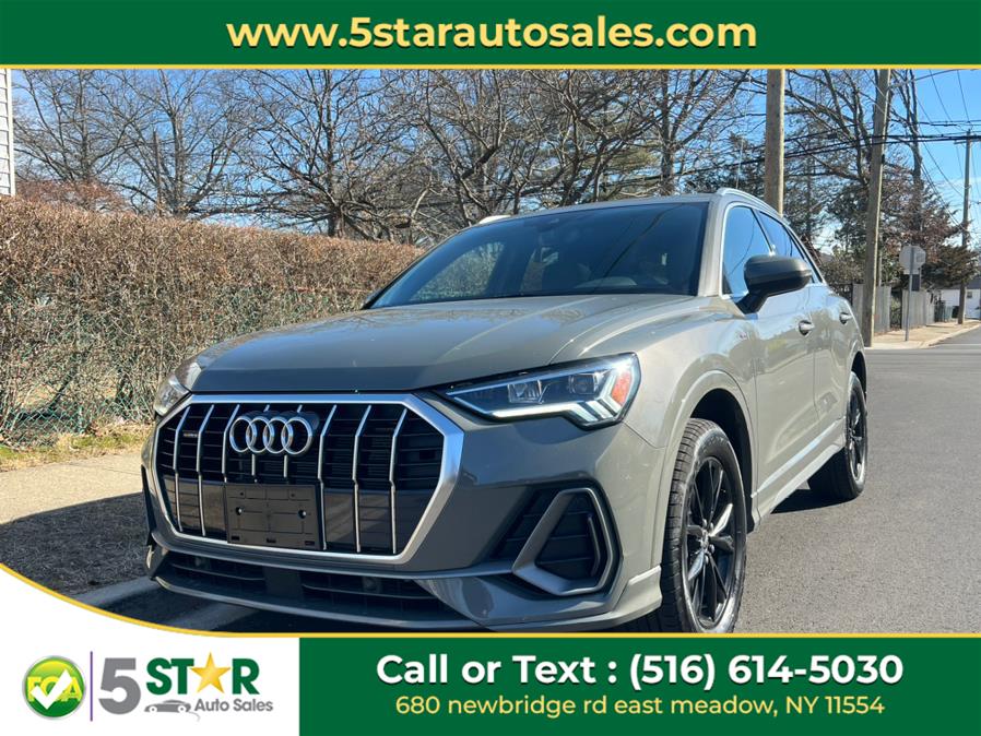 2023 Audi Q3 S line Premium 45 TFSI quattro, available for sale in East Meadow, New York | 5 Star Auto Sales Inc. East Meadow, New York 2023 Audi Q3 S line Premium 45 TFSI quattro, available for sale in East Meadow, New York | 5 Star Auto Sales Inc. East Meadow, New York