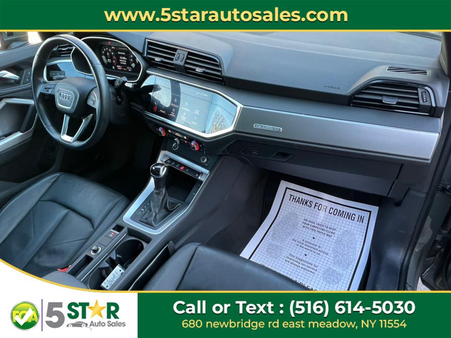 2023 Audi Q3 S line Premium 45 TFSI quattro, available for sale in East Meadow, New York | 5 Star Auto Sales Inc. East Meadow, New York 2023 Audi Q3 S line Premium 45 TFSI quattro, available for sale in East Meadow, New York | 5 Star Auto Sales Inc. East Meadow, New York