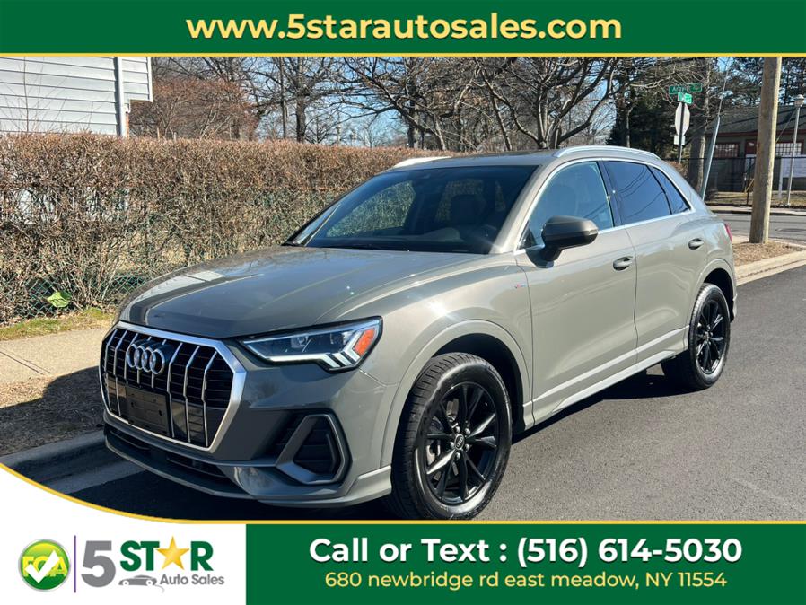 2023 Audi Q3 S line Premium 45 TFSI quattro, available for sale in East Meadow, New York | 5 Star Auto Sales Inc. East Meadow, New York 2023 Audi Q3 S line Premium 45 TFSI quattro, available for sale in East Meadow, New York | 5 Star Auto Sales Inc. East Meadow, New York