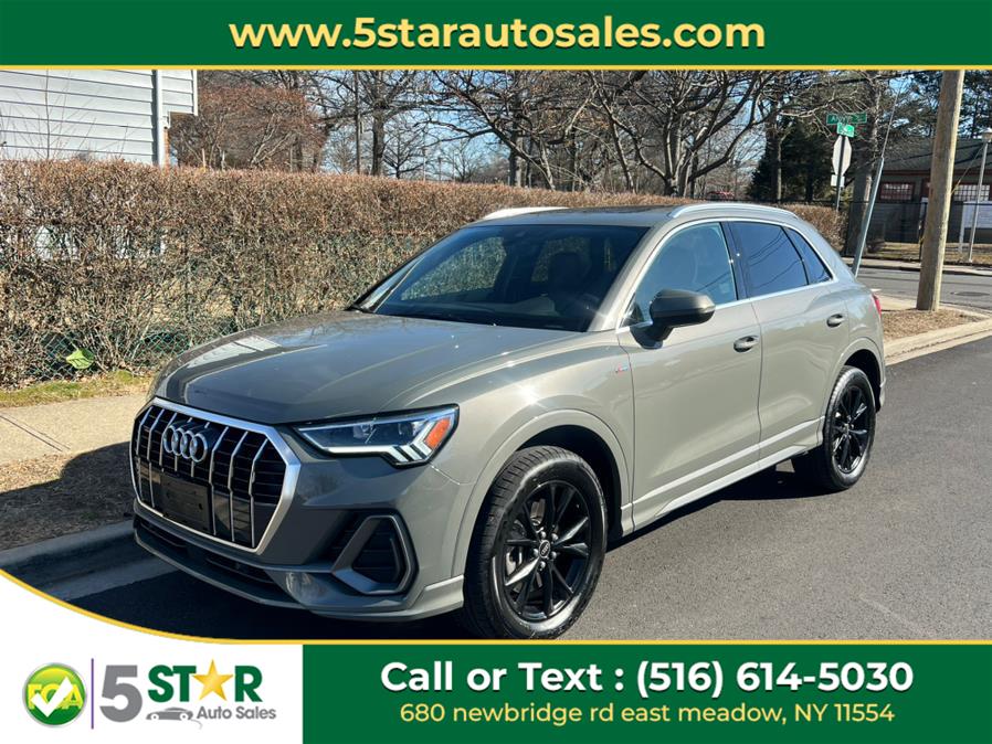 2023 Audi Q3 S line Premium 45 TFSI quattro, available for sale in East Meadow, New York | 5 Star Auto Sales Inc. East Meadow, New York 2023 Audi Q3 S line Premium 45 TFSI quattro, available for sale in East Meadow, New York | 5 Star Auto Sales Inc. East Meadow, New York