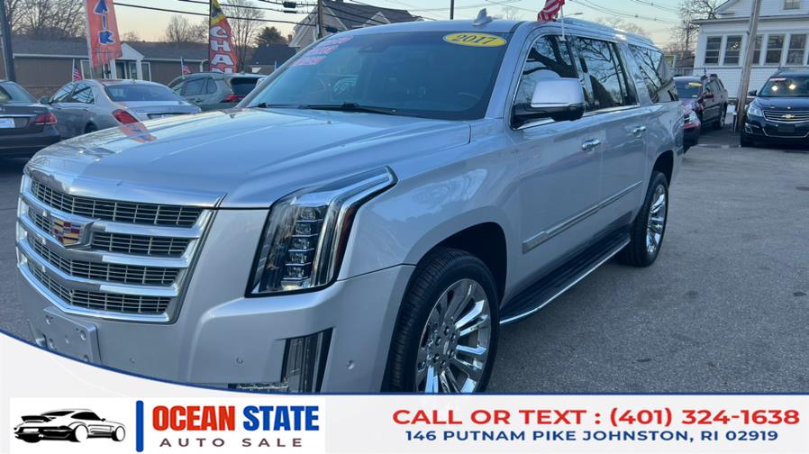 Used 2017 Cadillac Escalade ESV in Johnston, Rhode Island | Ocean State Auto Sales. Johnston, Rhode Island