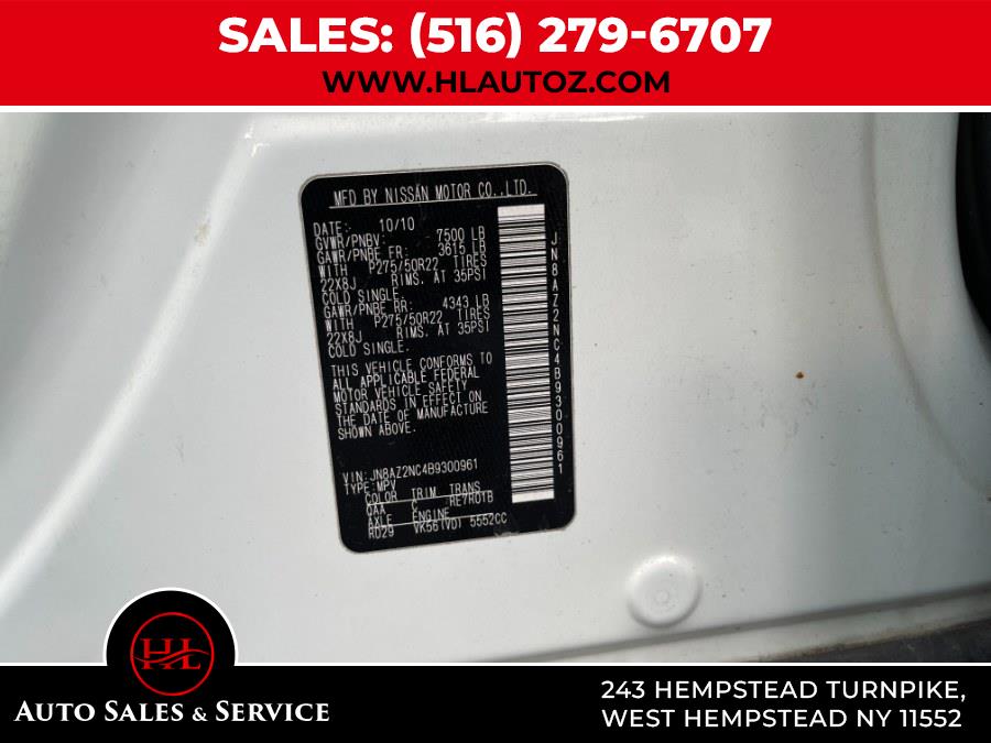 2011 INFINITI QX56 4WD 4dr 8-passenger, available for sale in West Hempstead, New York | HL Auto Sales and Service LLC. West Hempstead, New York 2011 INFINITI QX56 4WD 4dr 8-passenger, available for sale in West Hempstead, New York | HL Auto Sales and Service LLC. West Hempstead, New York