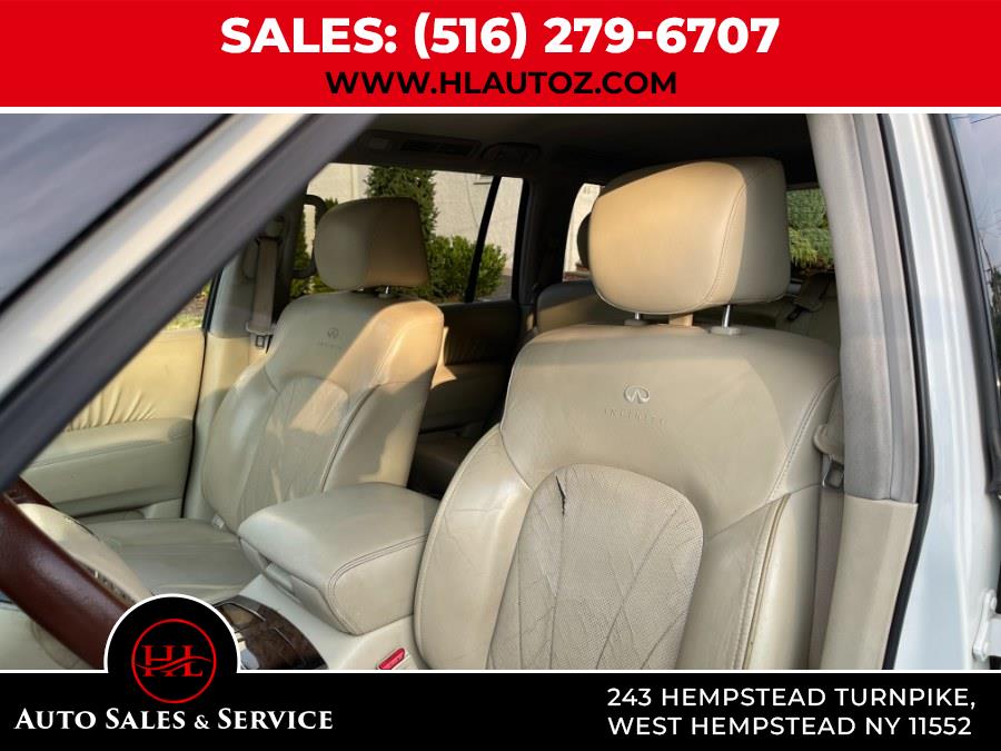 2011 INFINITI QX56 4WD 4dr 8-passenger, available for sale in West Hempstead, New York | HL Auto Sales and Service LLC. West Hempstead, New York 2011 INFINITI QX56 4WD 4dr 8-passenger, available for sale in West Hempstead, New York | HL Auto Sales and Service LLC. West Hempstead, New York