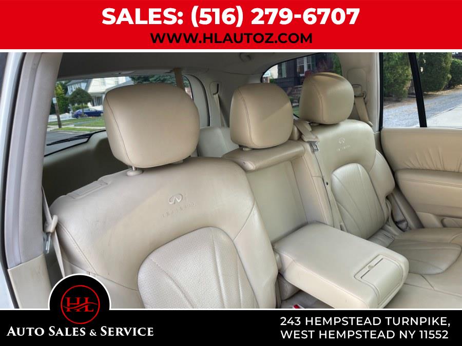2011 INFINITI QX56 4WD 4dr 8-passenger, available for sale in West Hempstead, New York | HL Auto Sales and Service LLC. West Hempstead, New York 2011 INFINITI QX56 4WD 4dr 8-passenger, available for sale in West Hempstead, New York | HL Auto Sales and Service LLC. West Hempstead, New York