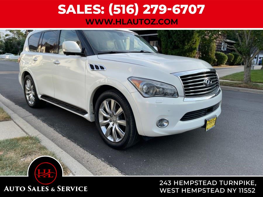 2011 INFINITI QX56 4WD 4dr 8-passenger, available for sale in West Hempstead, New York | HL Auto Sales and Service LLC. West Hempstead, New York 2011 INFINITI QX56 4WD 4dr 8-passenger, available for sale in West Hempstead, New York | HL Auto Sales and Service LLC. West Hempstead, New York