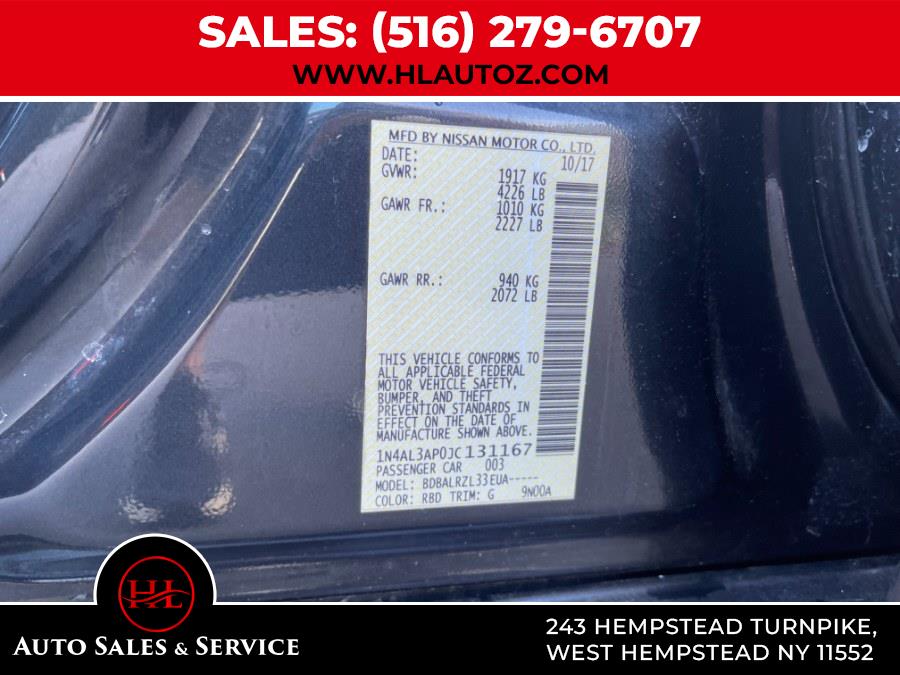 2018 Nissan Altima 2.5 SL Sedan, available for sale in West Hempstead, New York | HL Auto Sales and Service LLC. West Hempstead, New York 2018 Nissan Altima 2.5 SL Sedan, available for sale in West Hempstead, New York | HL Auto Sales and Service LLC. West Hempstead, New York