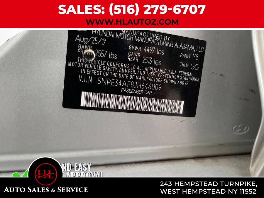 2018 Hyundai Sonata Limited 2.4L, available for sale in West Hempstead, New York | HL Auto Sales and Service LLC. West Hempstead, New York 2018 Hyundai Sonata Limited 2.4L, available for sale in West Hempstead, New York | HL Auto Sales and Service LLC. West Hempstead, New York
