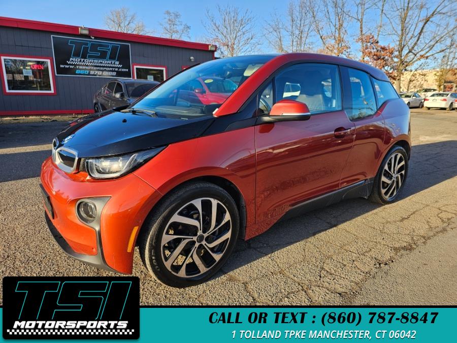 2014 BMW i3 4dr HB w/Range Extender, available for sale in Manchester, Connecticut | TSI Motorsports. Manchester, Connecticut