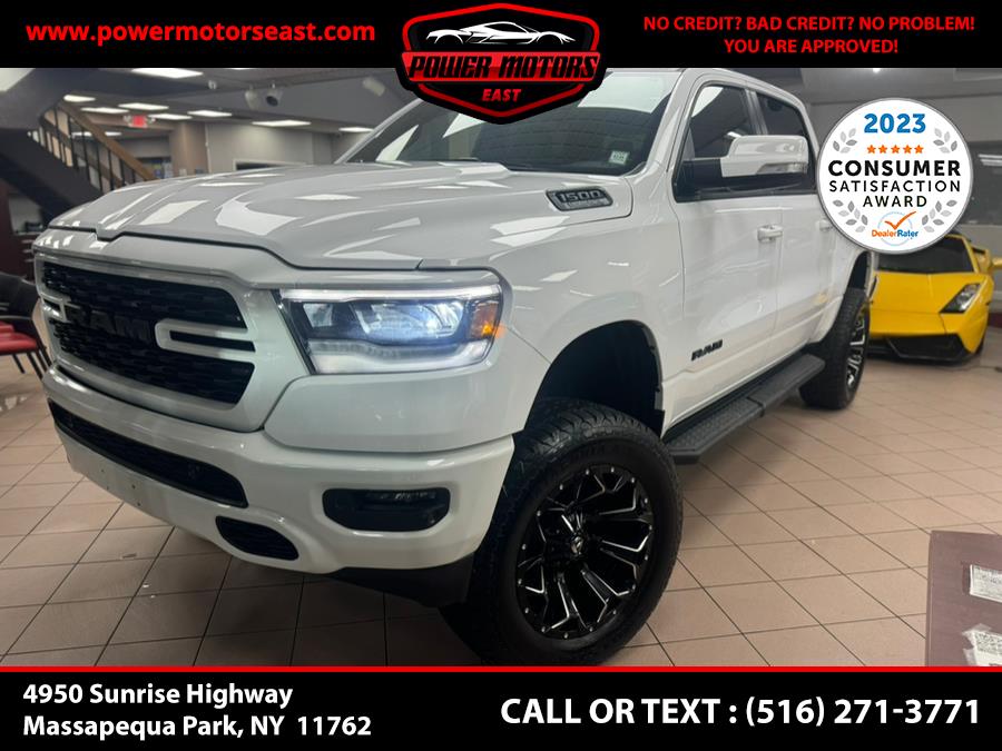 2022 Ram 1500 REBEL 4x4 Crew Cab 5''7" Box, available for sale in Massapequa Park, New York | Power Motors East. Massapequa Park, New York