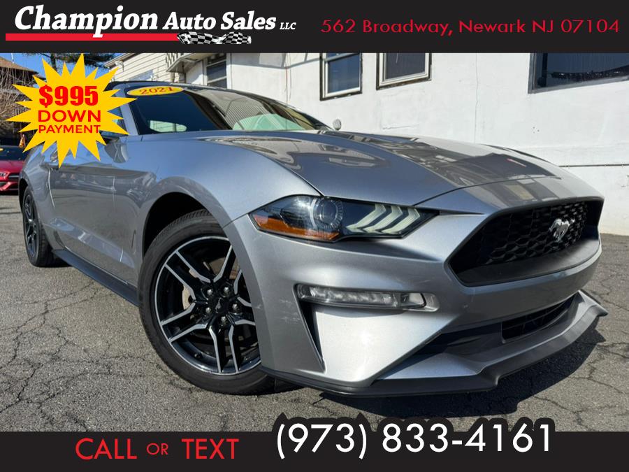 2021 Ford Mustang EcoBoost Premium Convertible, available for sale in Newark, New Jersey | Champion Auto Sales. Newark, New Jersey