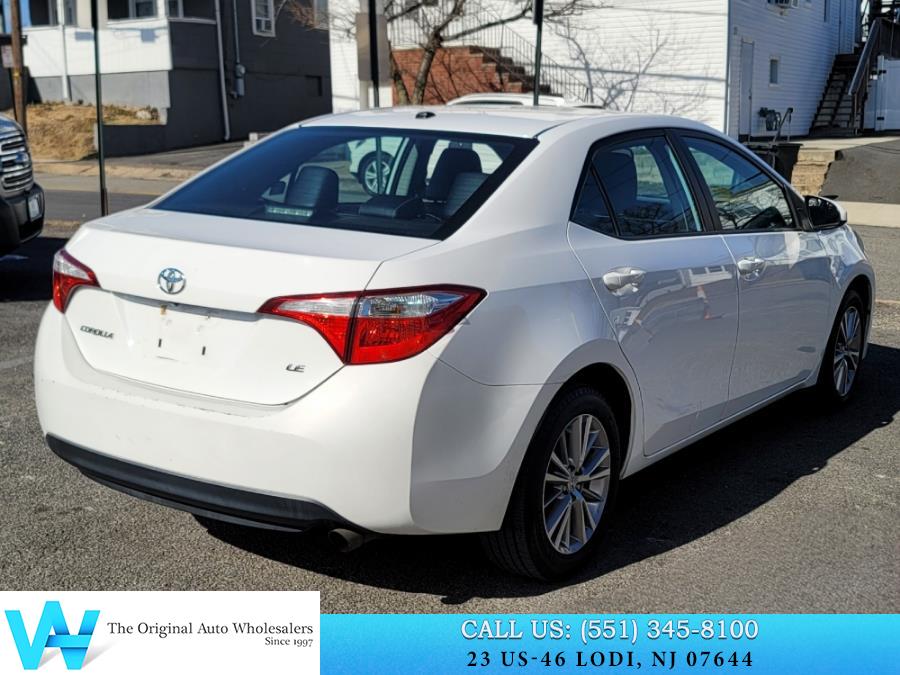 2015 Toyota Corolla 4dr Sdn CVT LE Premium (Natl), available for sale in Lodi, New Jersey | AW Auto & Truck Wholesalers, Inc. Lodi, New Jersey 2015 Toyota Corolla 4dr Sdn CVT LE Premium (Natl), available for sale in Lodi, New Jersey | AW Auto & Truck Wholesalers, Inc. Lodi, New Jersey
